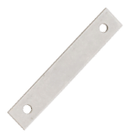 ASEC Budget Lock Flat Latch Plate - Stainless Steel