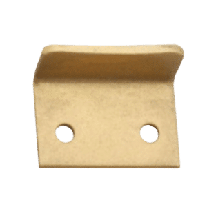 ASEC Budget Lock Angled Plate - Brass
