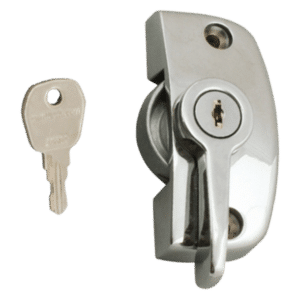 ASEC Window Pivot Lock - Chrome Locking Without Keep