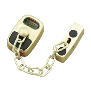 ASEC Door Chain with Fixing Kit - Gold