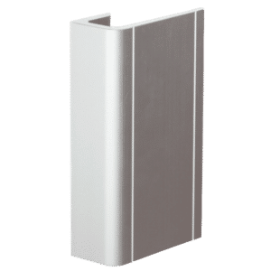 ASEC Pair Of Aluminium Push Pad Handles - Satin Anodised Aluminium