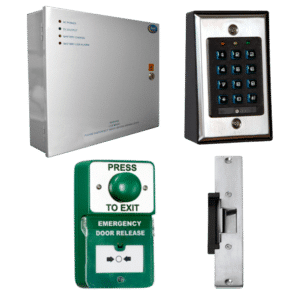 ASEC Keypad Kit with Exit Button, Call Point and Release - Kit