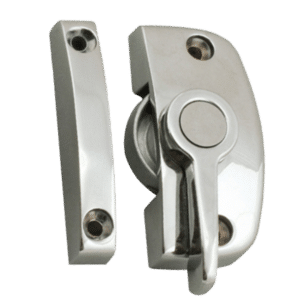 ASEC Window Pivot Lock - Chrome Non-Locking With 11.5mm Keep