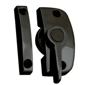 ASEC Window Pivot Lock - Black Non-Locking With 8.5mm Keep
