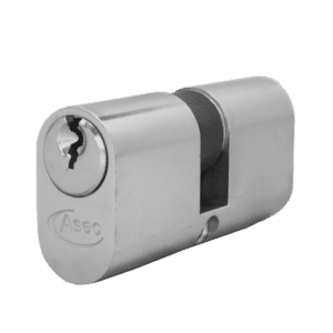 ASEC 5-Pin Oval Double Cylinder - 60mm 30/30 (25/10/25) KD NP