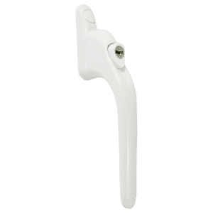 ASEC Espag Inline Handle With Spindle - White - 40mm Spindle