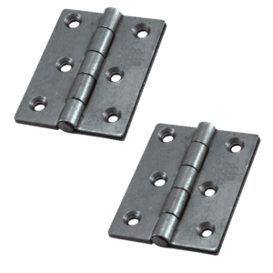 ASEC Double Pressed Steel Butt Hinge - 75mm (1 Pair)