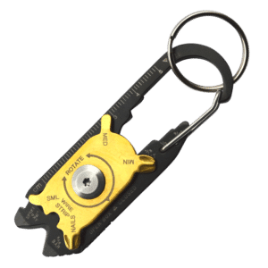 ASEC Mini Multipurpose 20 in 1 Tool Key Ring - 6 Per Card