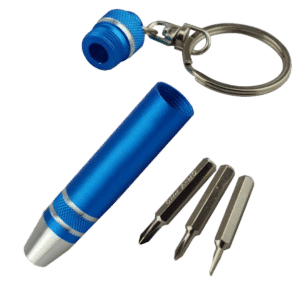ASEC Mini Screwdriver Keyring Set - 12 Per Card