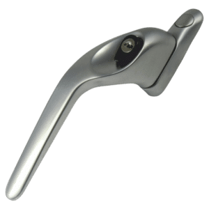 ASEC Offset Window Handle - LH Silver