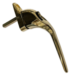 ASEC Offset Window Handle - RH Gold (Polished)