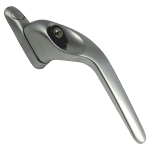 ASEC Offset Window Handle - RH Silver