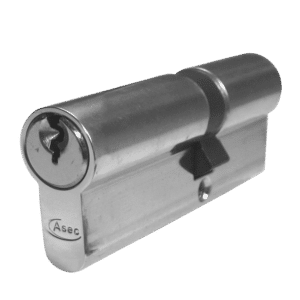 ASEC 5-Pin Euro Double Cylinder - 80mm 35/45 (30/10/40) KD NP