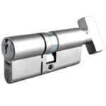 ASEC Kite Elite 3 Star Snap Resistant Euro Key & Turn Cylinder - 70mm 35(Ext)/T35 (30/10/30T) KD CP Visi