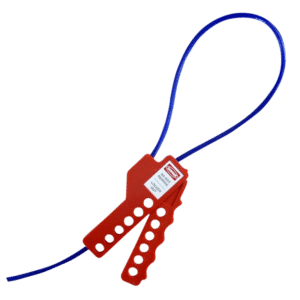 ASEC Multi-Purpose Cable Lockout Hasp - 2.5m Nylon Coated Steel