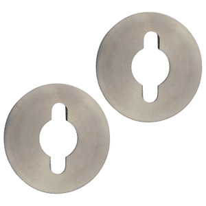 ASEC Retro Fit Repair Plate Pair To Suit Lever On Rose - Sold as a Pair