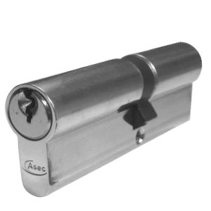ASEC 5-Pin Euro Double Cylinder - 100mm 45/55 (40/10/50) KD NP