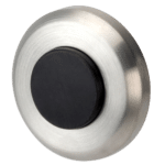 ASEC Wall Door Stop Disc With Flat Buffer - SSS