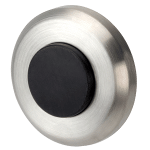ASEC Wall Door Stop Disc With Flat Buffer - SSS