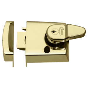 ASEC Kite BS Auto Deadlocking Nightlatch - 60mm PB Visi