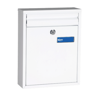 ASEC Modern Post Box - White