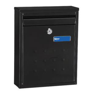 ASEC Modern Post Box - Black