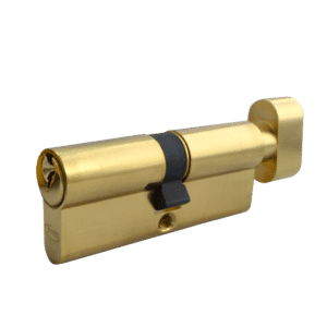 ASEC 5-Pin Euro Key & Turn Cylinder - 80mm 40/T40 (35/10/T35) KD PB