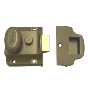ASEC Traditional Non-Deadlocking Nightlatch - 40mm GRN Case Only Boxed