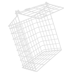 ASEC 62M Medium Letter Cage - White - 356mm(H) x 254mm(W) x 152mm(D)