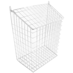 ASEC 62L Large Letter Cage - White - 457mm(H) x 330mm(W) x 203mm(D)