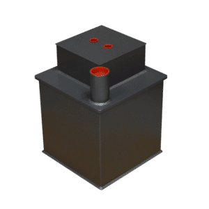 ASEC Under Floor Safe Body With Deposit Facility To Take 200mm x 200mm Door - 300mm x 465mm