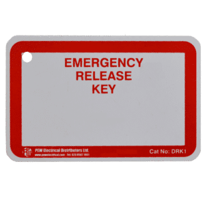 ASEC Release Key Dual Sided Fob - Dual Sided Fob