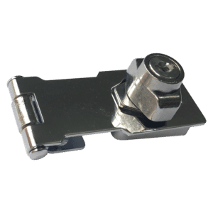 ASEC Lockable Hasp - 75mm Chrome