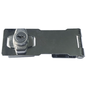 ASEC Lockable Hasp - 115mm Chrome