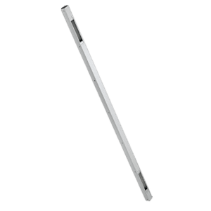 ASEC Slimline Vertical Transom Housing With Two Cut Outs - 2 metres - Aluminium
