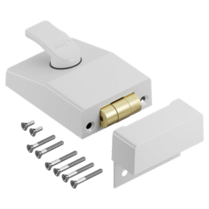 ASEC AS12 Rollerbolt Nightlatch - 60mm WHT Case Only Boxed