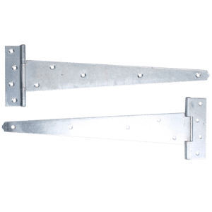 ASEC Medium Tee Hinge - Zinc Plated - 300mm (Pair)