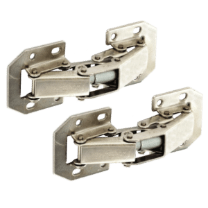 ASEC Easy On Sprung Cabinet Hinge (1 Pair) - 105mm BZP