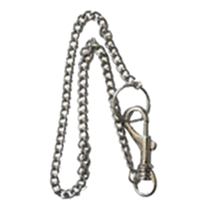ASEC Metal Belt Clip Key Ring With Chain - AS395