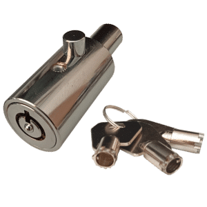 ASEC Round Body Radial Pin Tumbler Bullet Lock - 32mm KD
