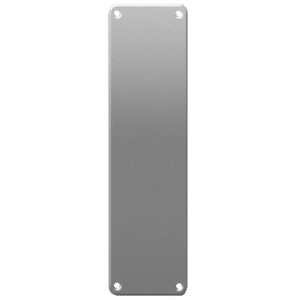 ASEC Finger Plate 75mm Width x 1.2mm Depth (SSS) Satin Stainless Steel - 375mm Height SSS