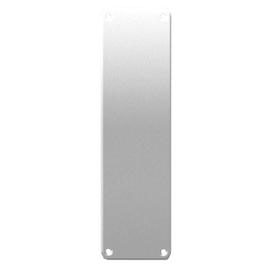 ASEC Finger Plate 75mm Width x 1.2mm Depth (PSS) Polished Stainless Steel - 375mm Height PSS