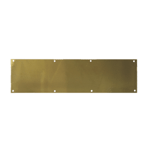 ASEC Kick Plate 150mm Height x 1.2mm Depth (PB) Polished Brass - 710mm Width PB