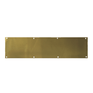 ASEC Kick Plate 150mm Height x 1.2mm Depth (PB) Polished Brass - 760mm Width PB