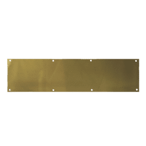 ASEC Kick Plate 150mm Height x 1.2mm Depth (PB) Polished Brass - 785mm Width PB