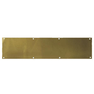 ASEC Kick Plate 150mm Height x 1.2mm Depth (PB) Polished Brass - 825mm Width PB