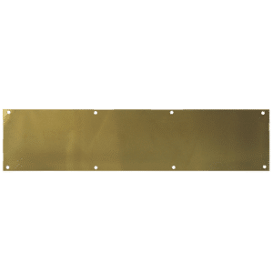ASEC Kick Plate 150mm Height x 1.2mm Depth (PB) Polished Brass - 835mm Width PB