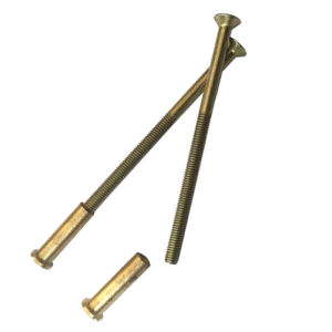 ASEC Fixings Set Back To Back (Male & Female) - Zinc Plated