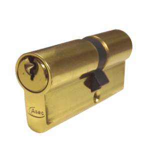 ASEC 5-Pin Euro Double Cylinder - 60mm 30/30 (25/10/25) KD PB