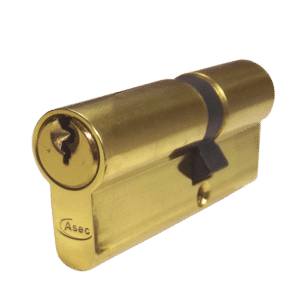 ASEC 5-Pin Euro Double Cylinder - 65mm 30/35 (25/10/30) KD PB